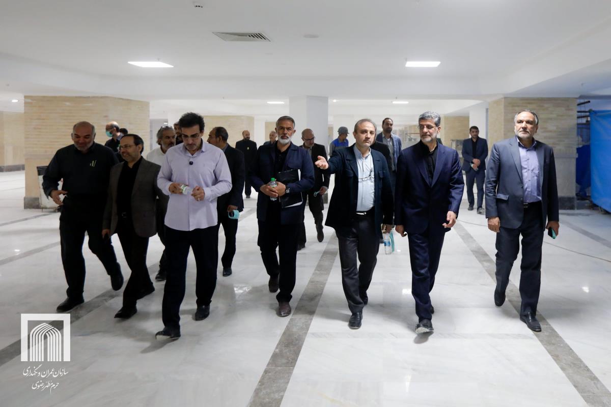 بازدید  اعضای هیئت اجرایی سازمان عمران و نگهداری ح ...